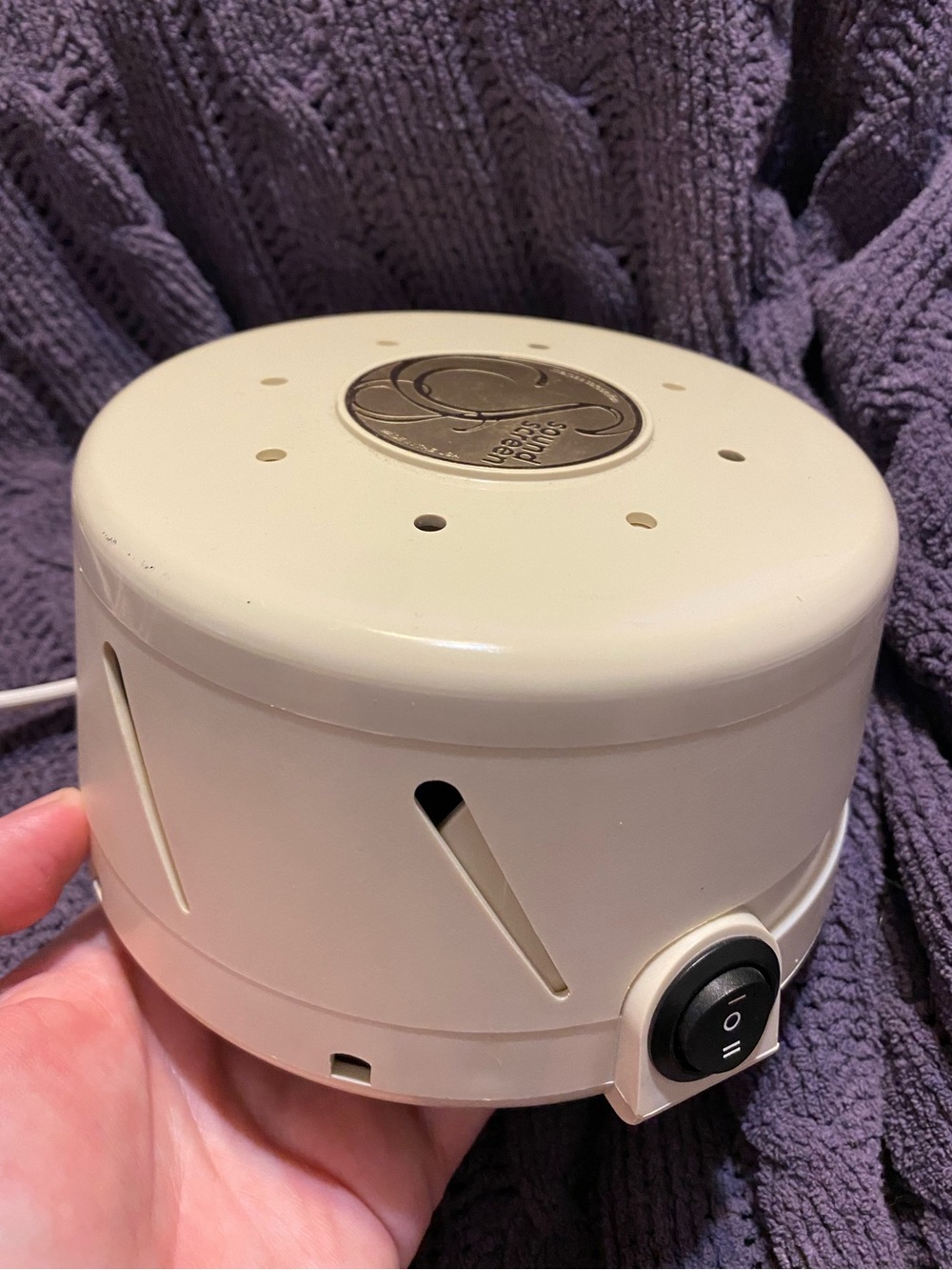 Vtg Marpac Sleep Mate 980A Sound Screen White Noise Machine 2 Speed Noise Maker